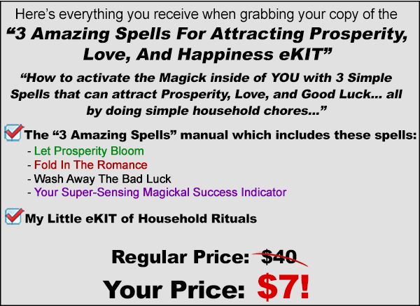3 Amazing Spells eKIT pricing